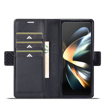 Samsung Z Fold Carbon Fiber Wallet Case
