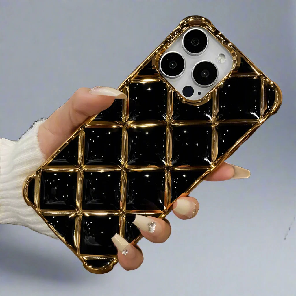 iPhone Case With Diamond Plating