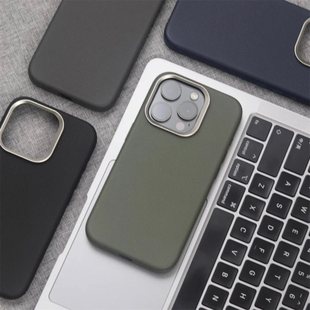 MagSafe PU Leather iPhone Case