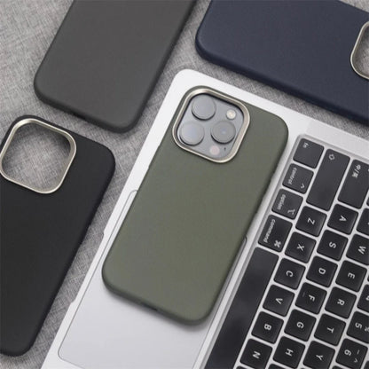 MagSafe PU Leather iPhone Case