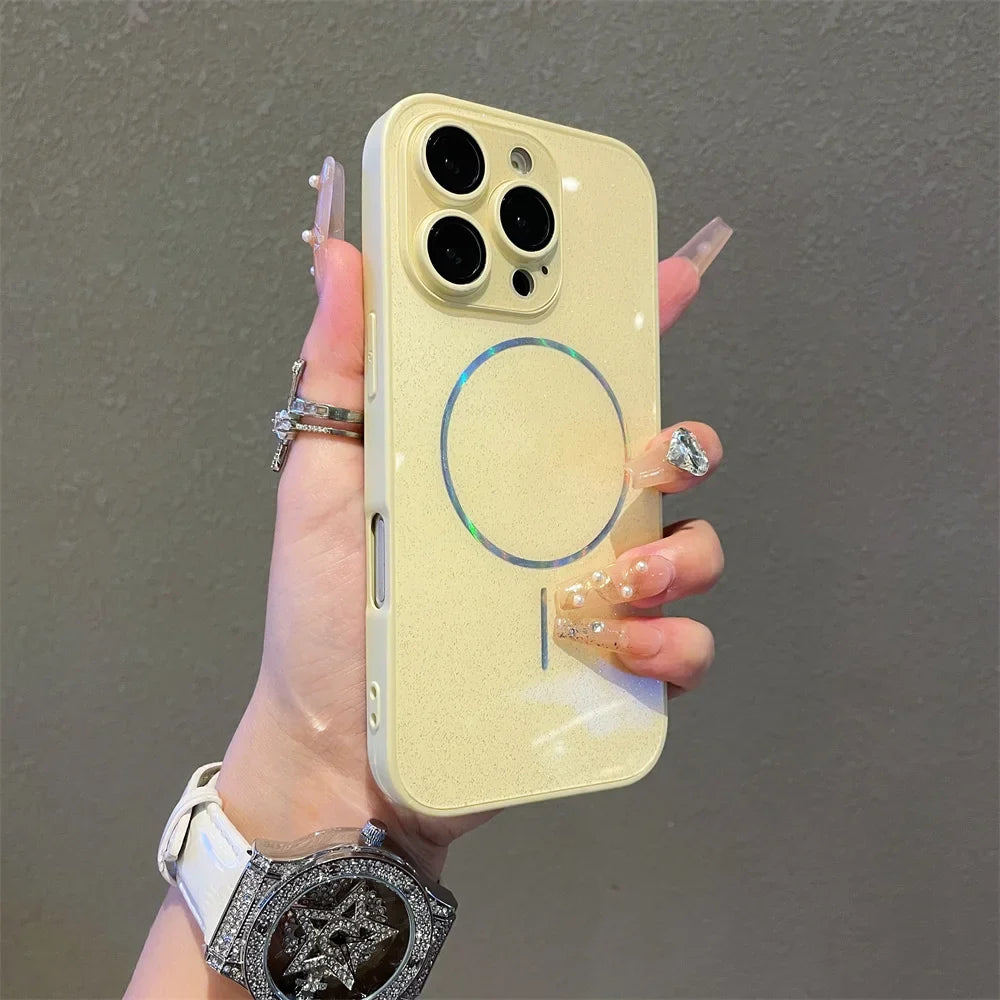 iPhone MagSafe Glitter Case