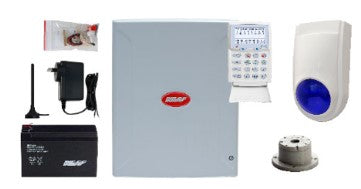 Ness D16XCEL 4G KPX+ Keypad & Combo Siren Alarm Kit | 16-Zone Security System with Screamer – SKU: NASK-9324C