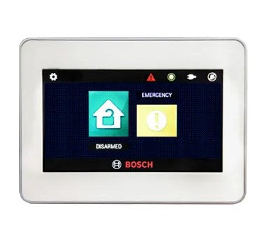 Bosch ICP-CP4TS 4.3” Touchscreen Codepad for Solution Ultima 844/880 Alarm Systems – Entry-Level User Interface with Full Programming Capability