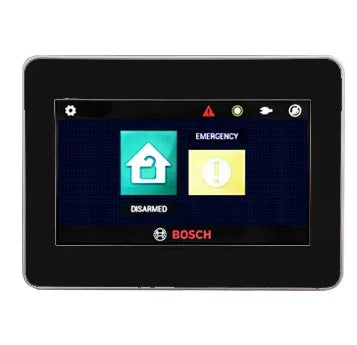 Bosch ICP-CP4TS 4.3” Touchscreen Codepad for Solution Ultima 844/880 Alarm Systems – Entry-Level User Interface with Full Programming Capability