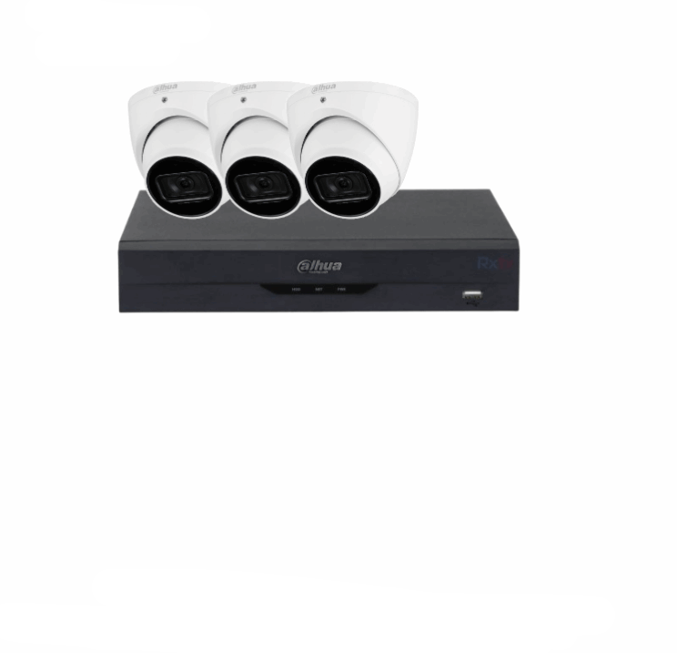 Dahua 8MP DH-IPC-HDW3866EMP-S-AUS Kit (NO HDD)  With TiOC Camera DH-IPC-HDW3649H-AS-PV-ANZ,  DHI-NVR4104HS-P-AI/ANZ, NVR4108HS-8P-AI/ANZ