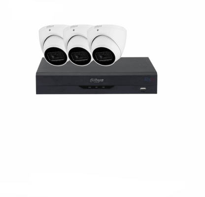 Dahua 8MP DH-IPC-HDW3866EMP-S-AUS Kit (NO HDD)  With TiOC Camera DH-IPC-HDW3649H-AS-PV-ANZ,  DHI-NVR4104HS-P-AI/ANZ, NVR4108HS-8P-AI/ANZ