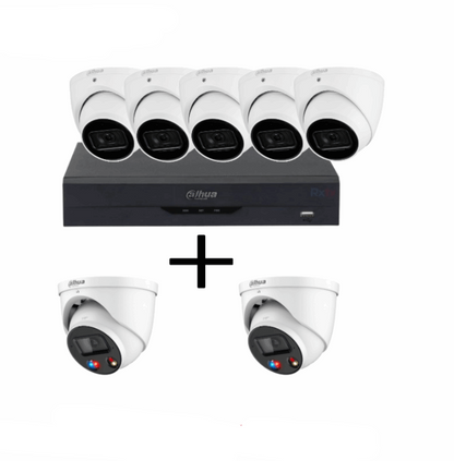 Dahua 8MP DH-IPC-HDW3866EMP-S-AUS Kit (NO HDD)  With TiOC Camera DH-IPC-HDW3649H-AS-PV-ANZ,  DHI-NVR4104HS-P-AI/ANZ, NVR4108HS-8P-AI/ANZ