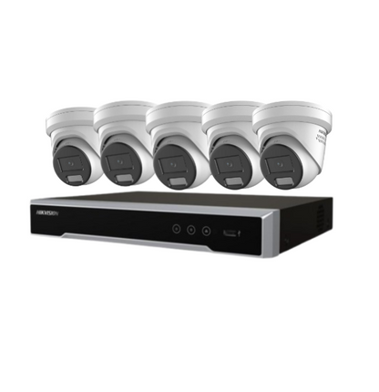 Hikvision 6MP / 8MP CCTV Kit upto 7 Cameras kit 8-CH NVR, DS-2CD2367G2H-LISU/SL / DS-2CD2387G2H-LISU/SL, 7608NI-M2/8P, No HDD
