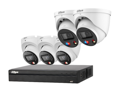 Dahua upto x4 8MP (4K) Camera Kit Choose Standard, TiOC and HDD. DH-IPC-HDW3867EM-S-IL-ANZ, IPC-HDW3849H-AS-PV-ANZ-S2