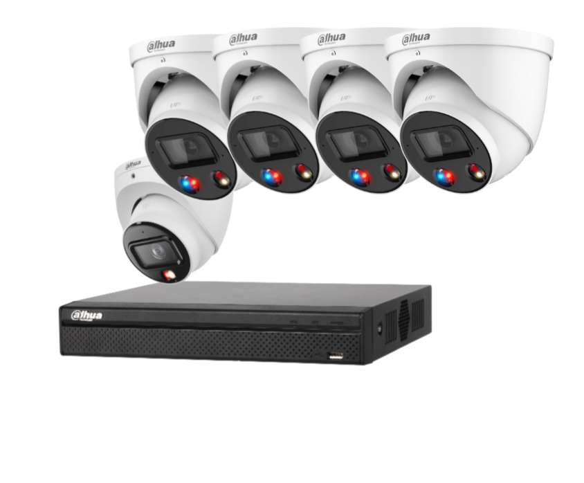 Dahua upto x4 8MP (4K) Camera Kit Choose Standard, TiOC and HDD. DH-IPC-HDW3867EM-S-IL-ANZ, IPC-HDW3849H-AS-PV-ANZ-S2