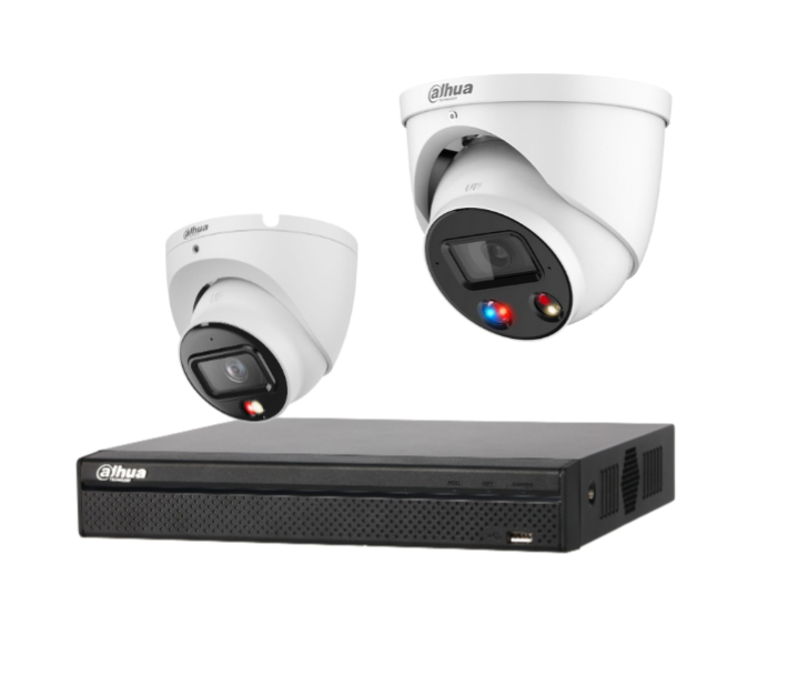 Dahua upto x4 8MP (4K) Camera Kit Choose Standard, TiOC and HDD. DH-IPC-HDW3867EM-S-IL-ANZ, IPC-HDW3849H-AS-PV-ANZ-S2