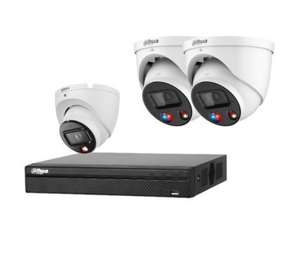 Dahua upto x4 8MP (4K) Camera Kit Choose Standard, TiOC and HDD. DH-IPC-HDW3867EM-S-IL-ANZ, IPC-HDW3849H-AS-PV-ANZ-S2