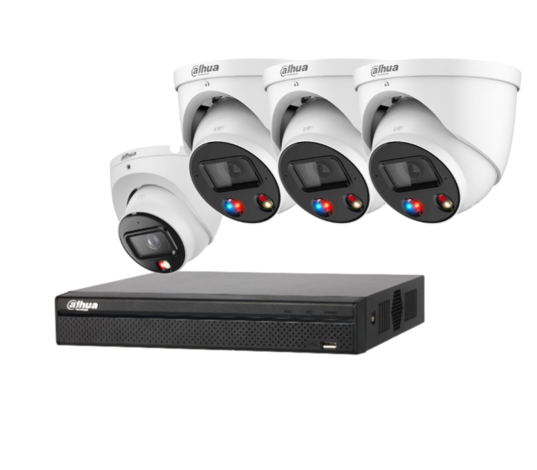 Dahua upto x4 8MP (4K) Camera Kit Choose Standard, TiOC and HDD. DH-IPC-HDW3867EM-S-IL-ANZ, IPC-HDW3849H-AS-PV-ANZ-S2
