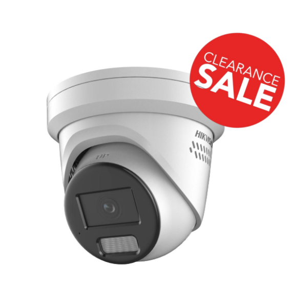 *Clearance Hikvision DS-2CD2367G2H-LISU/SL 6MP Smart Hybrid Light with ColorVu Fixed Turret Network CCTV Camera