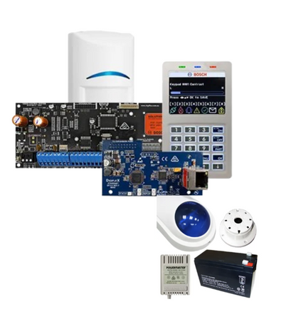 BOSCH Solution 6000 PROMO Alarm Kit – CC615PB IP Panel + CP736B Prox LCD Keypad + PIR Detector + MY751 Ethernet Module + Siren