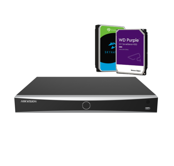Hikvision DS-7616NXI-I2/VPro — 16-Channel I/VPro NVR with AcuSeek, Facial Recognition & AI Analytics