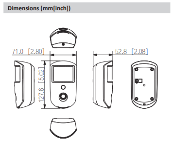 Dahua DHI‑ARD1731‑W2 Wireless PIR-Camera – Motion Detection with Visual Alarm Verification AirShield