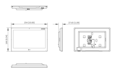 Hikvision DS-KH9510-WTE1(B) IP Video Intercom Indoor Station – 10.1” Touchscreen with Android System for Integrated Security Control room station