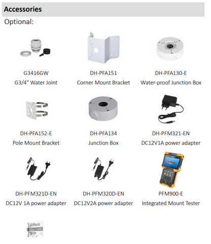 Dahua DH-IPC-HFW3667E-AS-IL-ANZ 6MP Smart Dual Light WizSense Fixed-Focal Bullet Network Camera