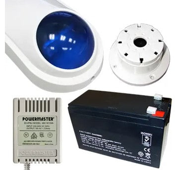 BOSCH Solution 2000 Alarm Kit with 7" Touchscreen Keypad, 2× PIR Detectors & Siren Kit – ICP-SOL2-P Security System