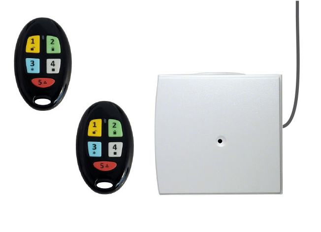 Ness X-TWR & RK5 Two Way Radio Key Kit – K-6010 | Ness Two Way Radio Interface & 2 Remote Keys for DPLUS, D8/D16 & XCEL Panels