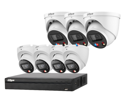 Dahua upto x4 8MP (4K) Camera Kit Choose Standard, TiOC and HDD. DH-IPC-HDW3867EM-S-IL-ANZ, IPC-HDW3849H-AS-PV-ANZ-S2