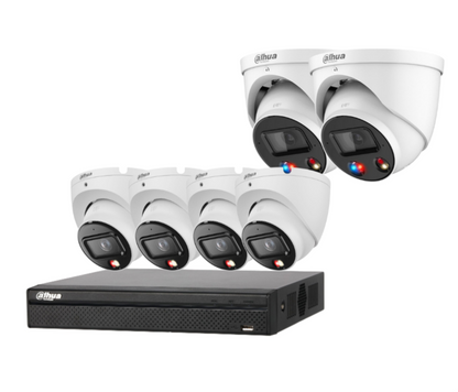 Dahua upto x4 8MP (4K) Camera Kit Choose Standard, TiOC and HDD. DH-IPC-HDW3867EM-S-IL-ANZ, IPC-HDW3849H-AS-PV-ANZ-S2