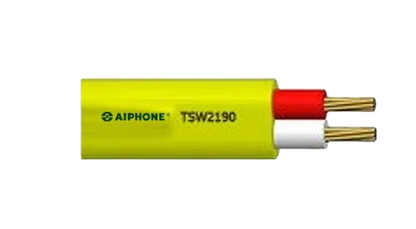 AIPHONE KB Wire Polyethylene Cable – 0.9mm Dia Conductor, Yellow, 100m Roll | Suits All Aiphone Video Intercoms