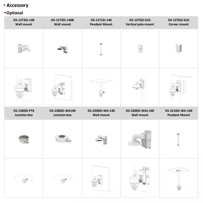 Hikvision DS-2CD2387G3-LIS2UY/SRB 8MP ColorVu Smart Hybrid Light Fixed Turret Network Camera with Blue & Red Strobe, Two-Way Audio, AI Human & Vehicle Detection, IP67, NEMA 4X (White/ Black)