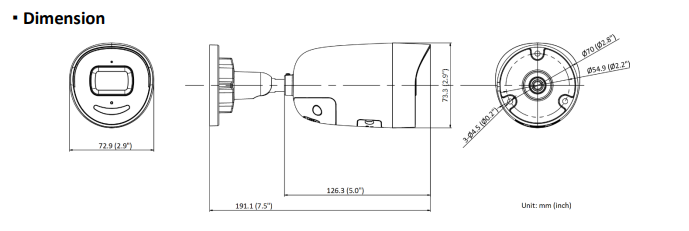Hikvision DS‑2CD2066G2‑IU/SL 6 MP AcuSense Strobe & Audible‑Warning Bullet Network Camera (IP67, DarkFighter, H.265+)