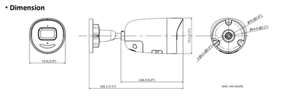 Hikvision DS‑2CD2066G2‑IU/SL 6 MP AcuSense Strobe & Audible‑Warning Bullet Network Camera (IP67, DarkFighter, H.265+)