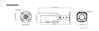 Hikvision DS-2CD2T66G2-ISU/SL 6MP AcuSense Fixed Bullet Network Camera with Strobe Light & Audio Alarm | DarkFighter, IP67, H.265+ 2.8mm