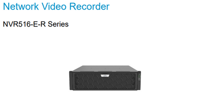 Uniview NVR516-128E-R 128 Channel Enterprise Network Video Recorder Prime Series – 8K HDMI, RAID Storage, 32MP Recording, UNV NVR Without HDD