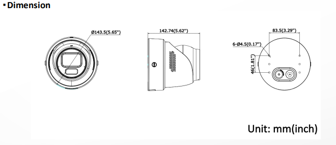 Hikvision DS-2CD3H66G3-LIZSU(Y)/SL 6MP Dual Illumination Motorized Varifocal Turret Network Camera with Strobe Light, Two-Way Audio, Darkfighter 2.0, AI Person/Vehicle Detection, IP67 & IK10