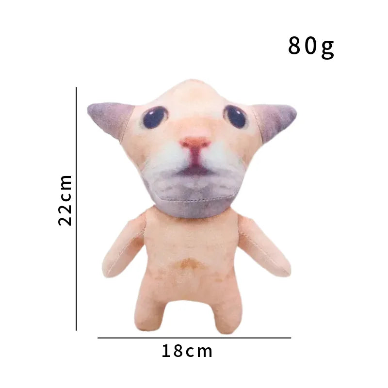 Scuba Meme Plush Toy, 22cm Viral Scuba Cat Dance Plush, Scuba Scuba Cute Cat Plush