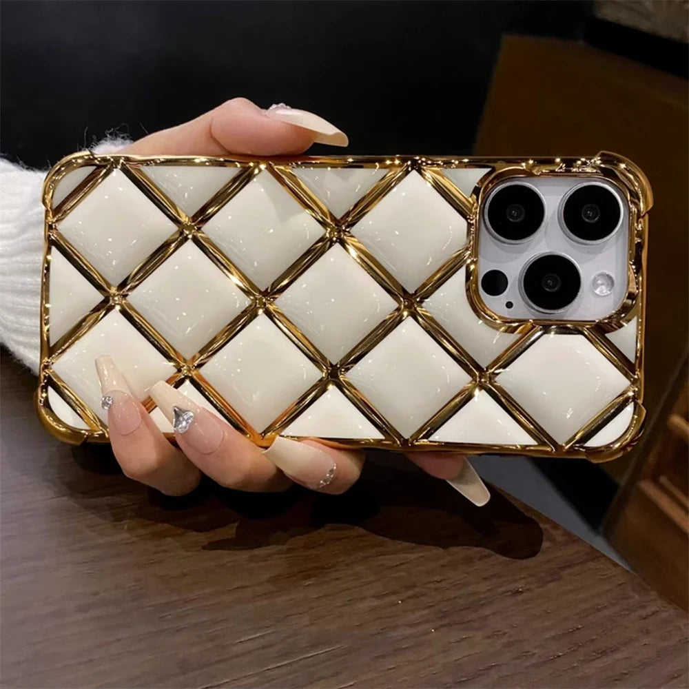iPhone Case With Diamond Plating