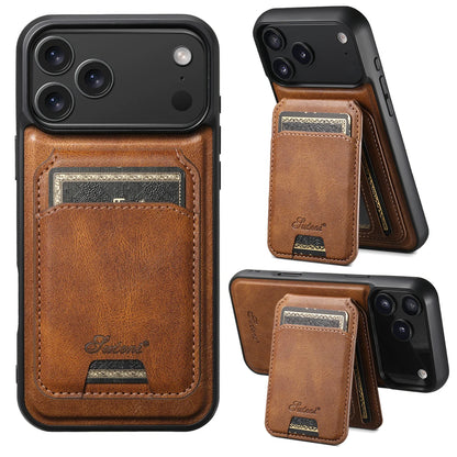Faux Leather iPhone Cardholder Case
