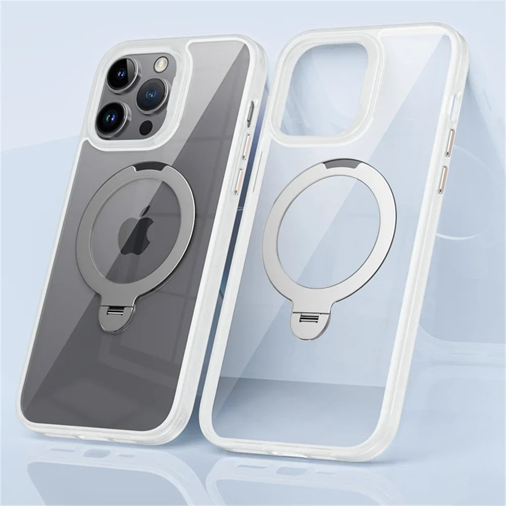 Shockproof iPhone MagSafe Ring Holder Case