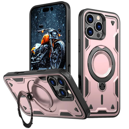 iPhone MagSafe Shockproof Ring Holder Case