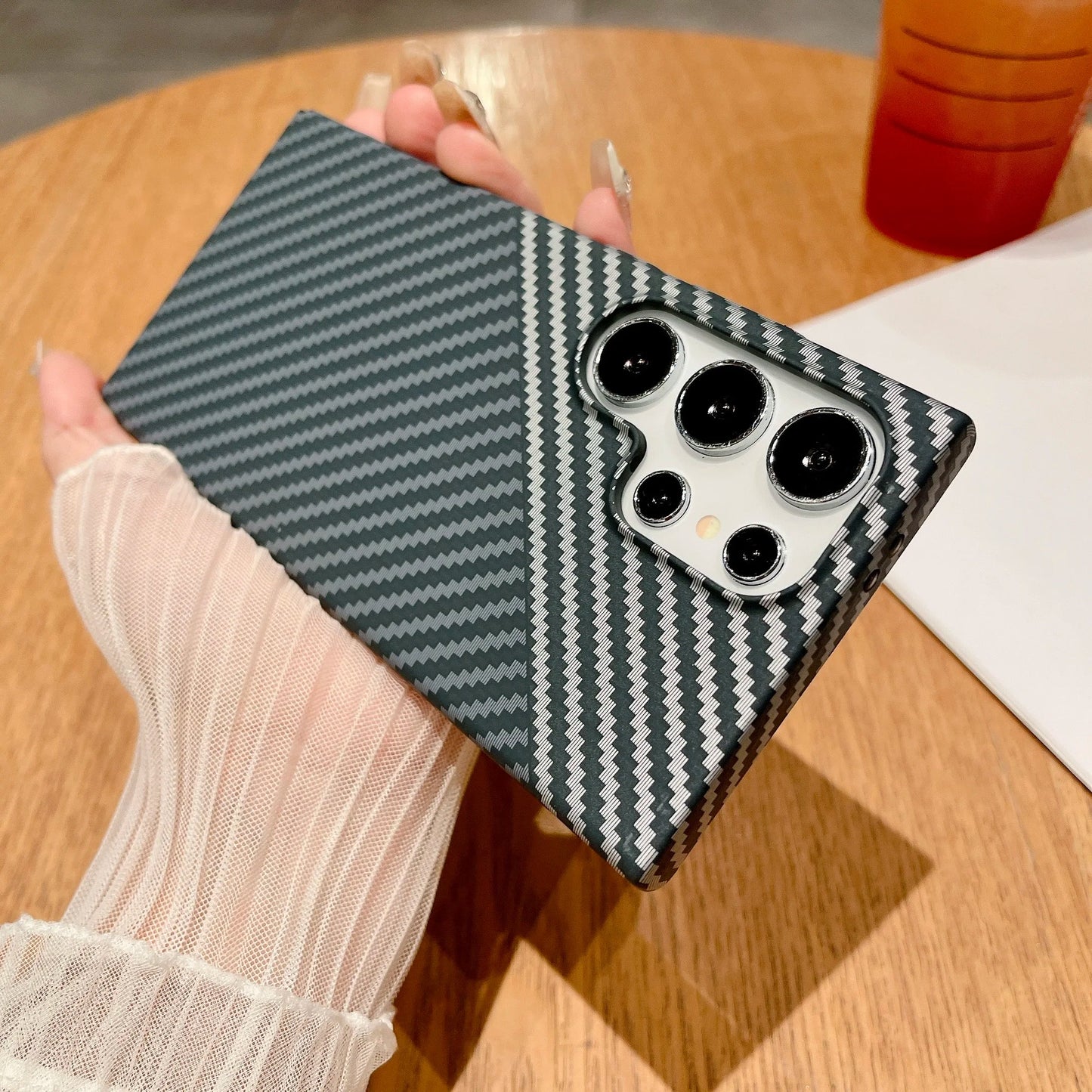Carbon Fiber Samsung Phone Case