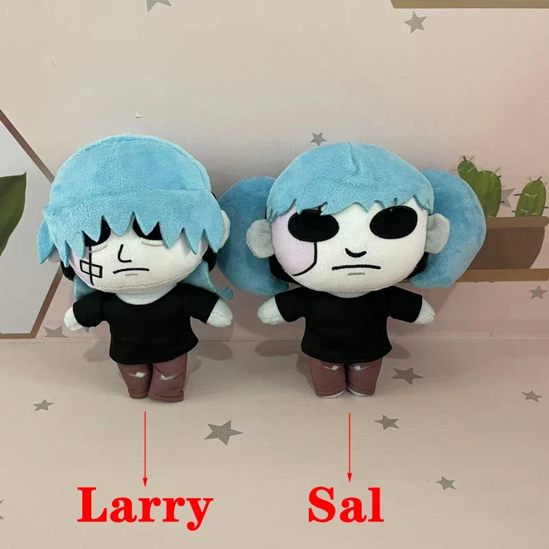 Psychological Thriller Game Character Sally M, Todd M, Larry J ,Bandage Kid, Ash C. Plushies Room 402 Paranormal Mystery Plushies 20cm