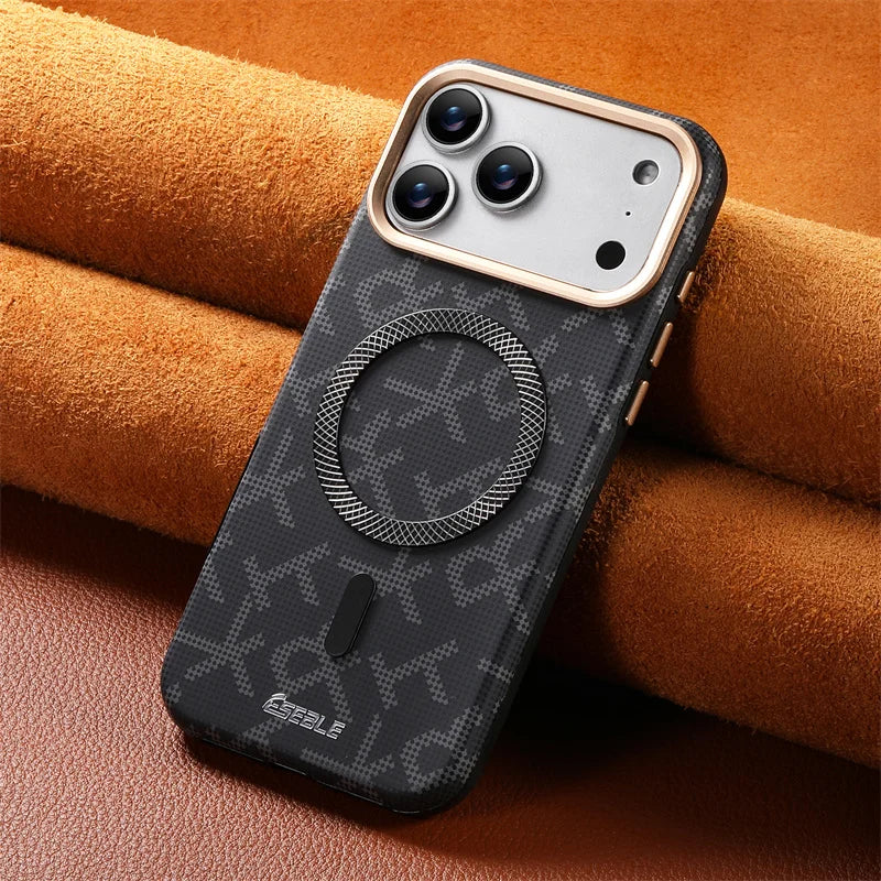 MagSafe iPhone PU Leather Case