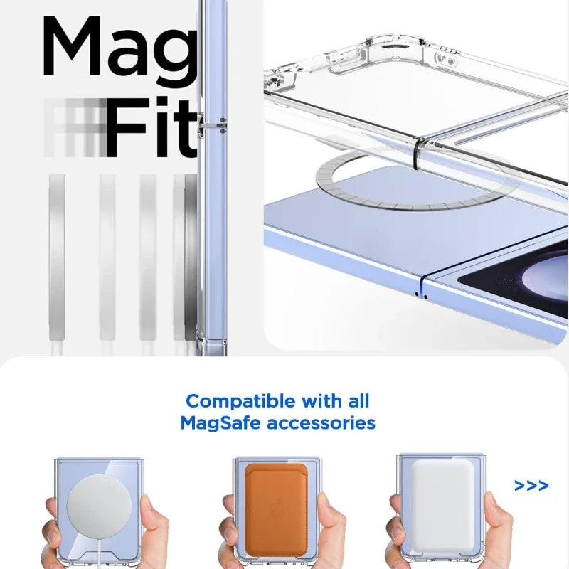 Samsung Z Flip Shockproof Clear Case