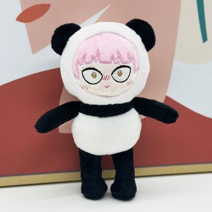 Miyu Suzuki Panda Plush You and  Are Polar Opposites Anime handmade Plush 17cm