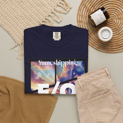 Yumeshipping Graphic Tee  Dreaming Out Loud F/O Self-Ship Shirt  Anime Fantasy Night Sky