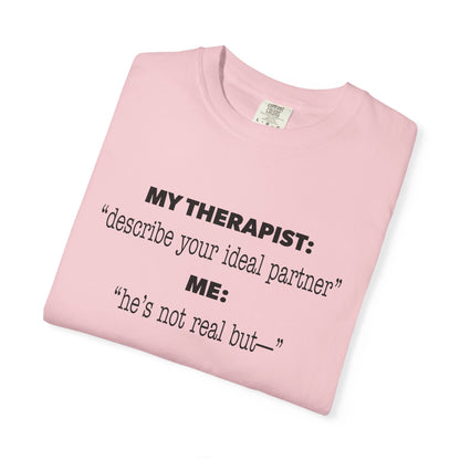 Funny Yumejoshi T-Shirt He's Not Real But Comfort Character Tee Self Shipper Yumeship Gift