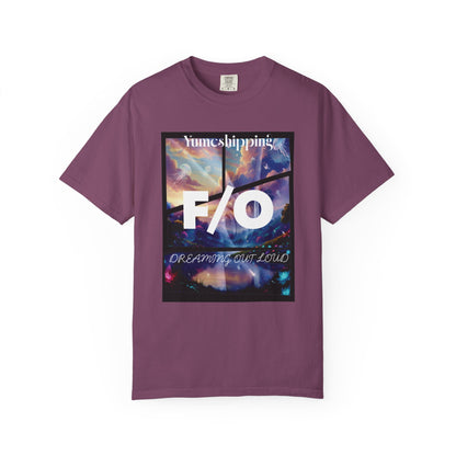 Yumeshipping Graphic Tee  Dreaming Out Loud F/O Self-Ship Shirt  Anime Fantasy Night Sky