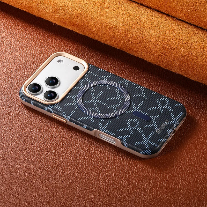 MagSafe iPhone PU Leather Case
