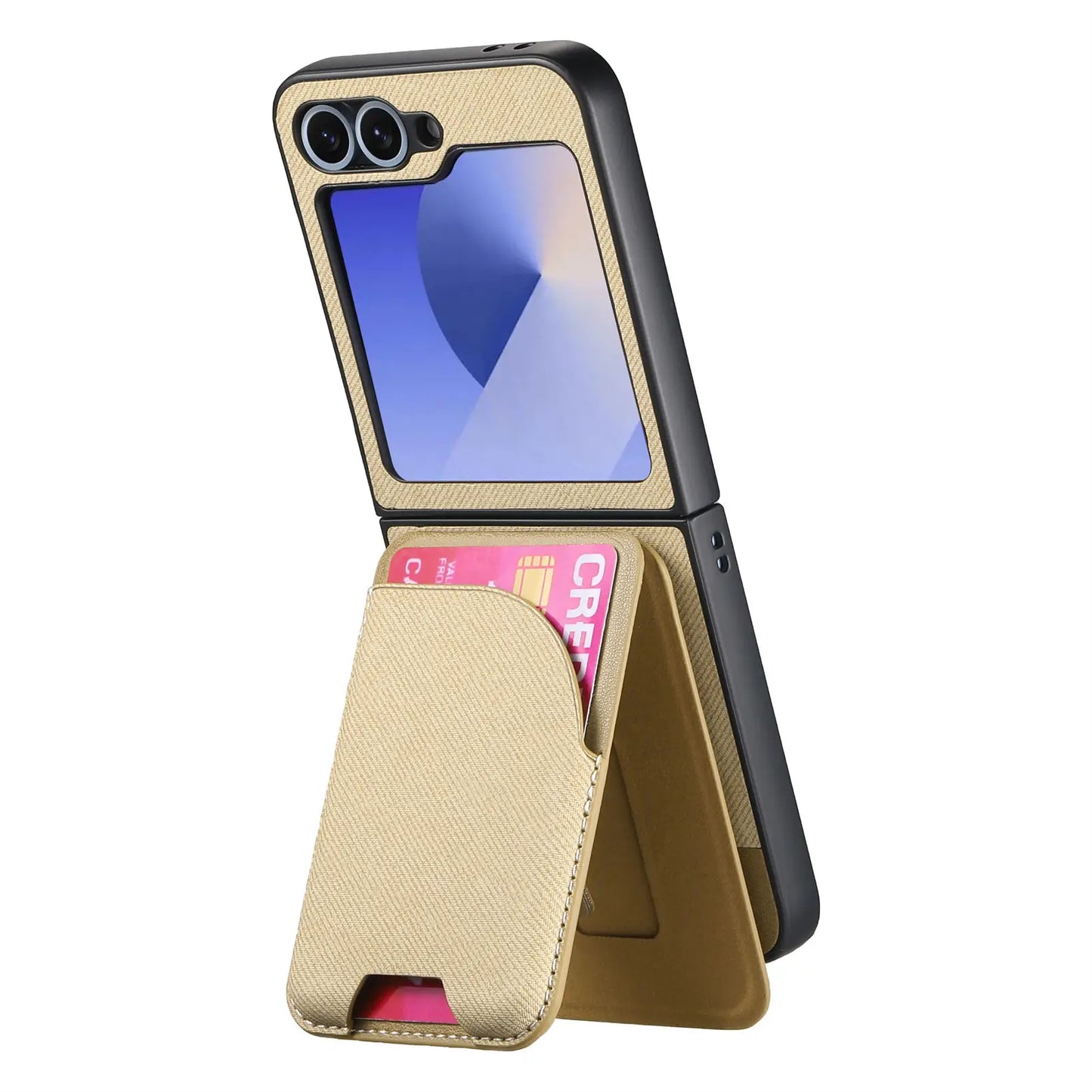 Samsung Z Flip Detachable Wallet Case