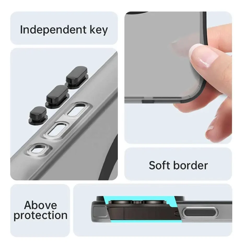 Google Pixel Shockproof Transparent Case